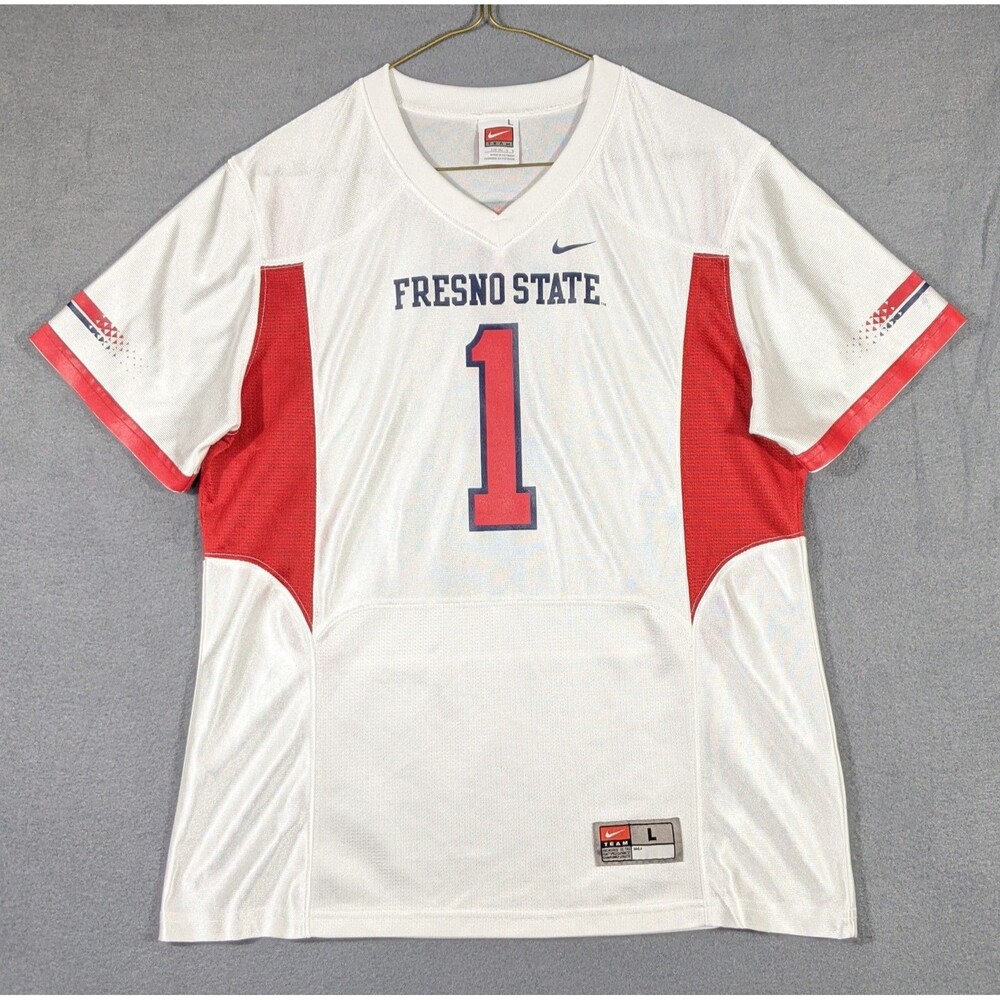 Nike Team Fresno State Bulldogs Football Jersey #1 Men’s Size L RN56323